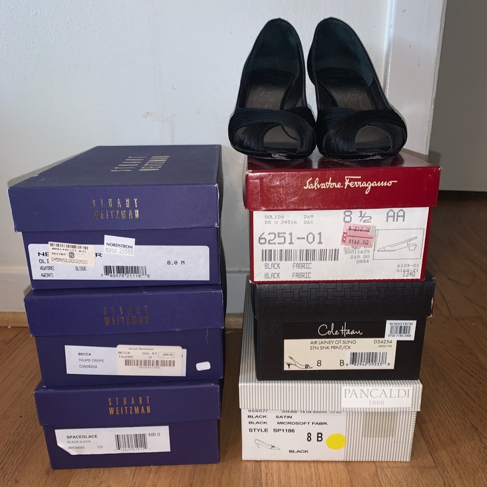 (7) Lot of Women’s Designer Heels 8/8.5